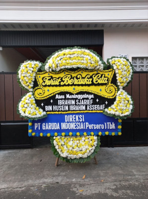 Papan Bunga Duka di Karangmekar