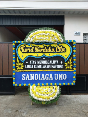 Papan Bunga Duka di Karangmekar